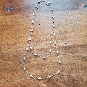 Silpada long sterling silver necklace